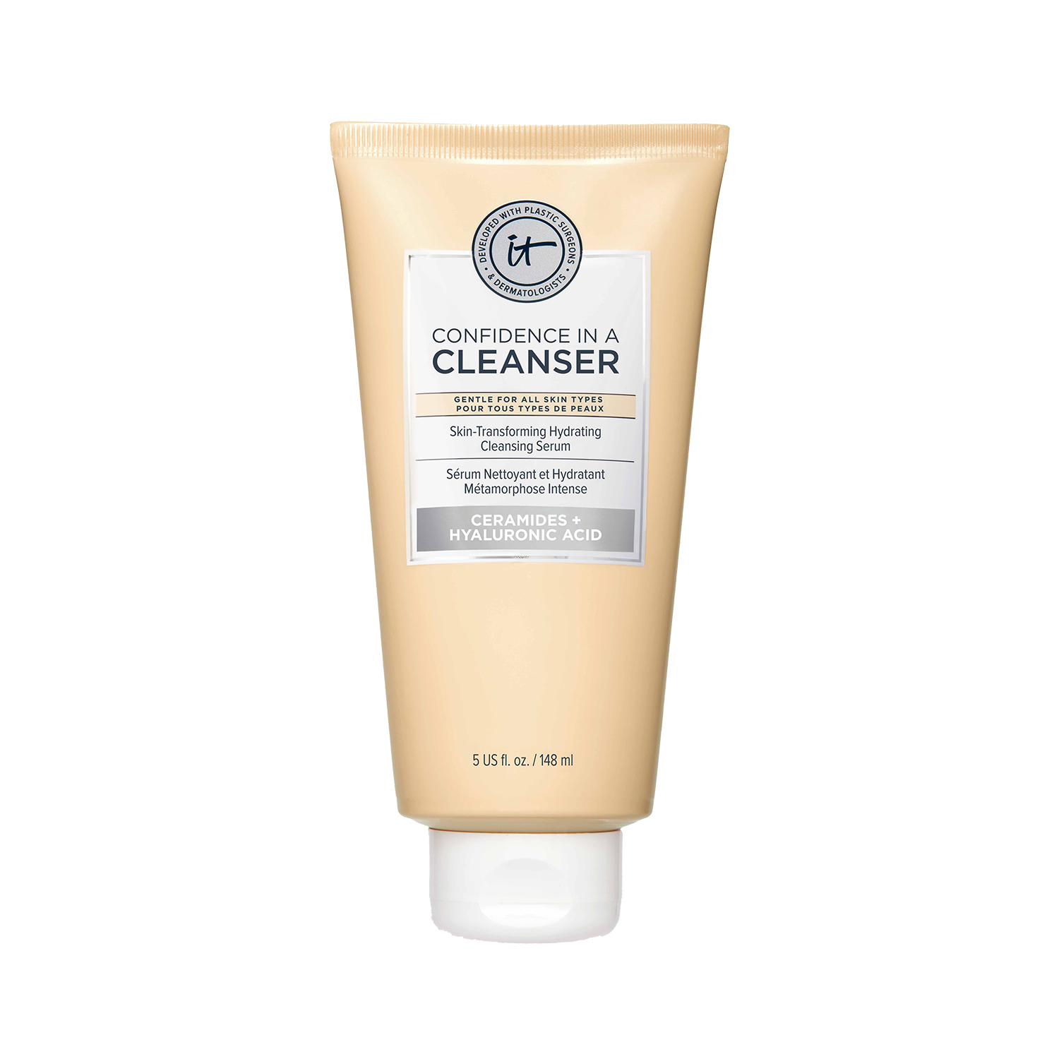 confidence in a cleanser (limpiador + suero hidratante)